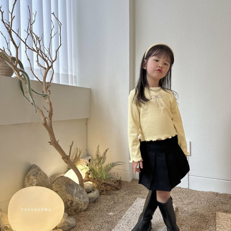 Thegoguma - Korean Children Fashion - #magicofchildhood - Wrinkle Skirt Pants - 6
