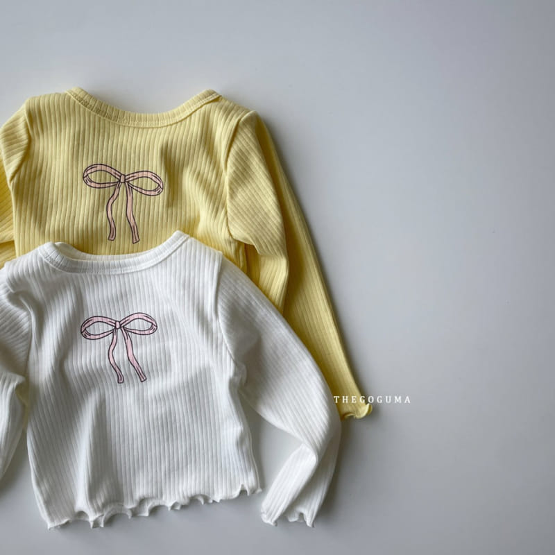 Thegoguma - Korean Children Fashion - #toddlerclothing - Belly Terry Crop Tee