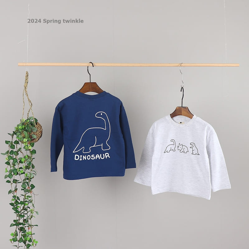 Twinkle - Korean Children Fashion - #designkidswear - Dino Tee - 6