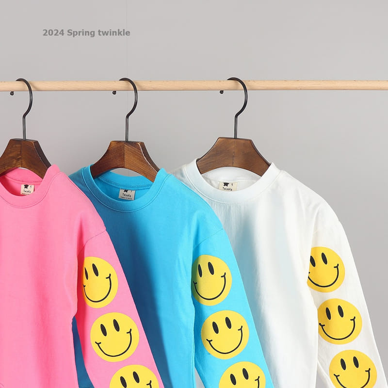 Twinkle - Korean Children Fashion - #kidsshorts - Full Of Smiles Tee - 3