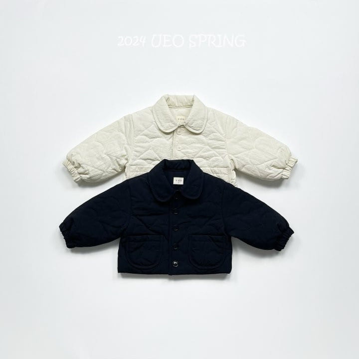 U Eo - Korean Children Fashion - #discoveringself - Heart Quilting Jumper