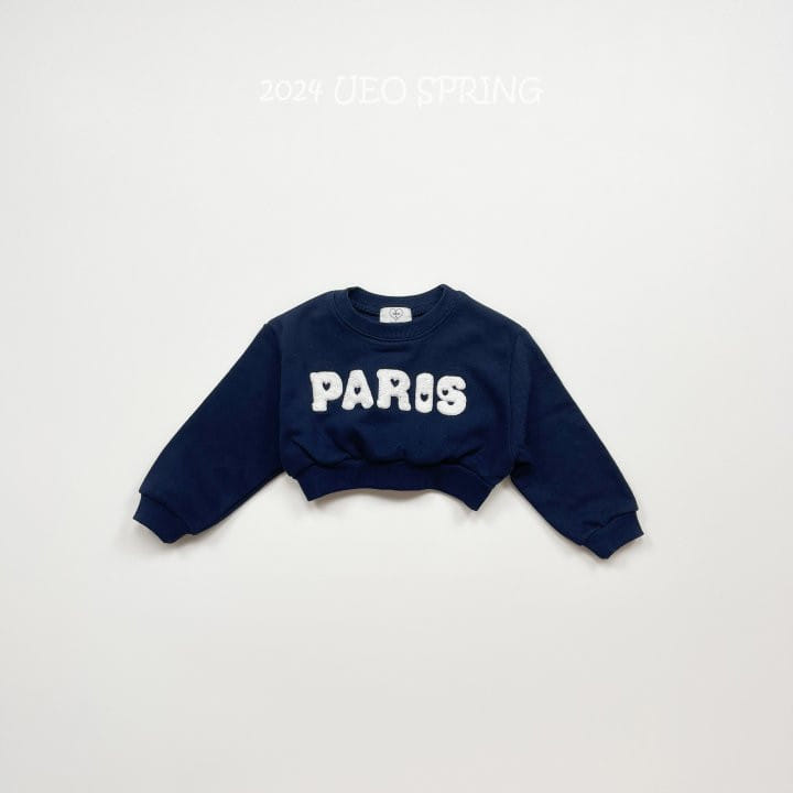 U Eo - Korean Children Fashion - #discoveringself - Paris Crop Sweatshirt - 6