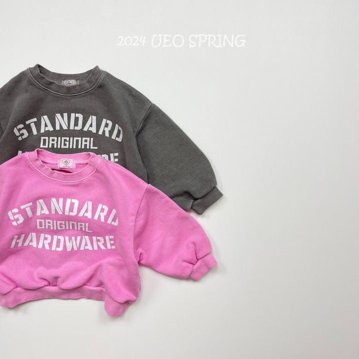 U Eo - Korean Children Fashion - #fashionkids - Pig Dyeing Sweatshirt - 2