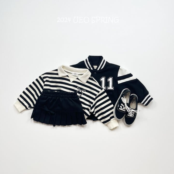 U Eo - Korean Children Fashion - #minifashionista - 11 varsity Jumper - 8
