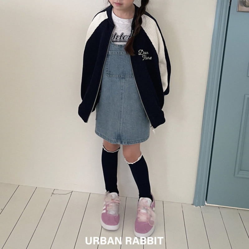Urban Rabbit - Korean Children Fashion - #Kfashion4kids - Cargo Denim Overalls Skirt - 10