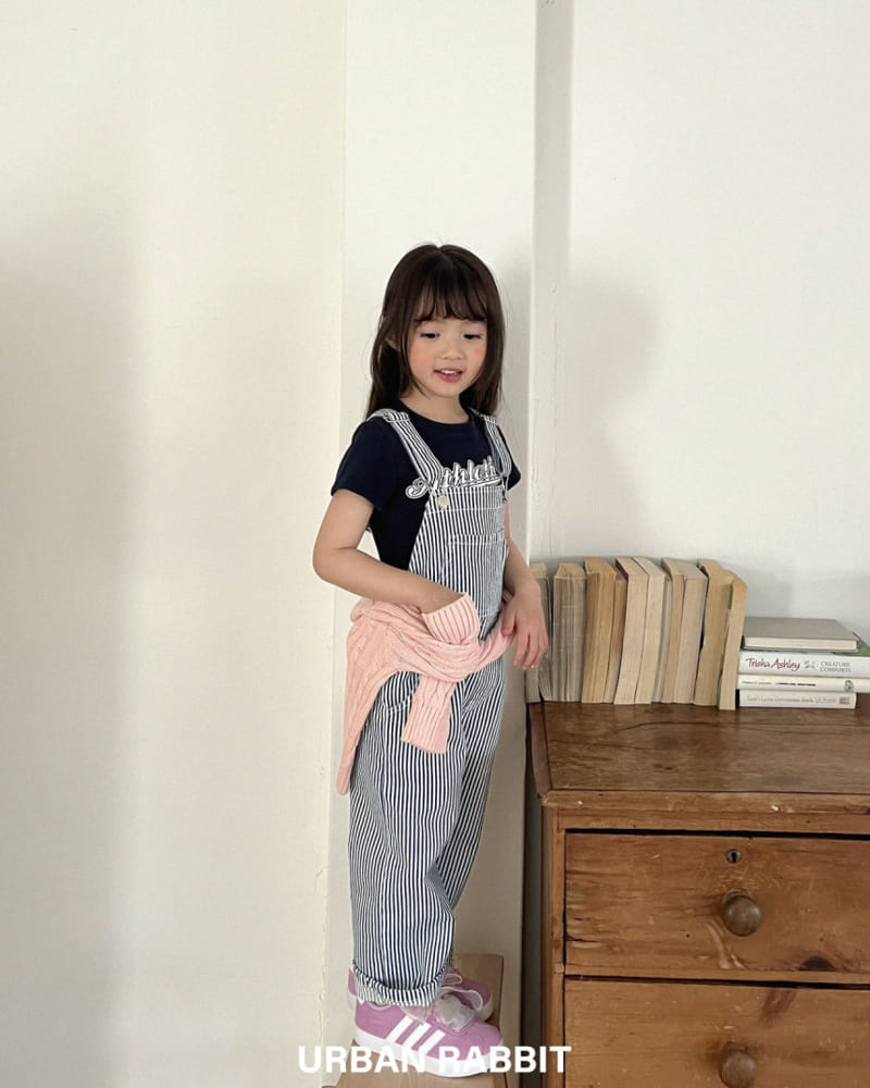 Urban Rabbit - Korean Children Fashion - #childofig - Babe Denim Overalls - 3