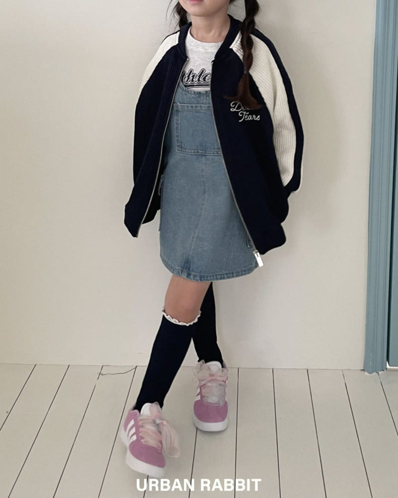 Urban Rabbit - Korean Children Fashion - #childrensboutique - Raglan Color Zip Up - 10