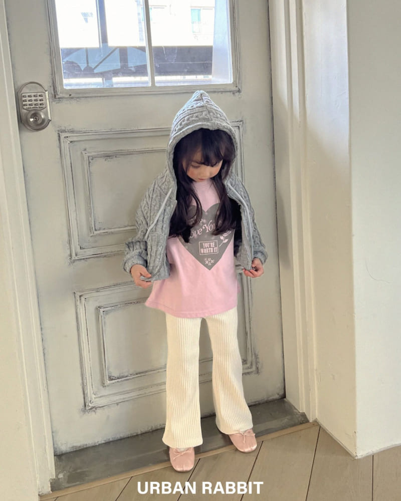 Urban Rabbit - Korean Children Fashion - #childrensboutique - Cable Hooody Zip Up - 9