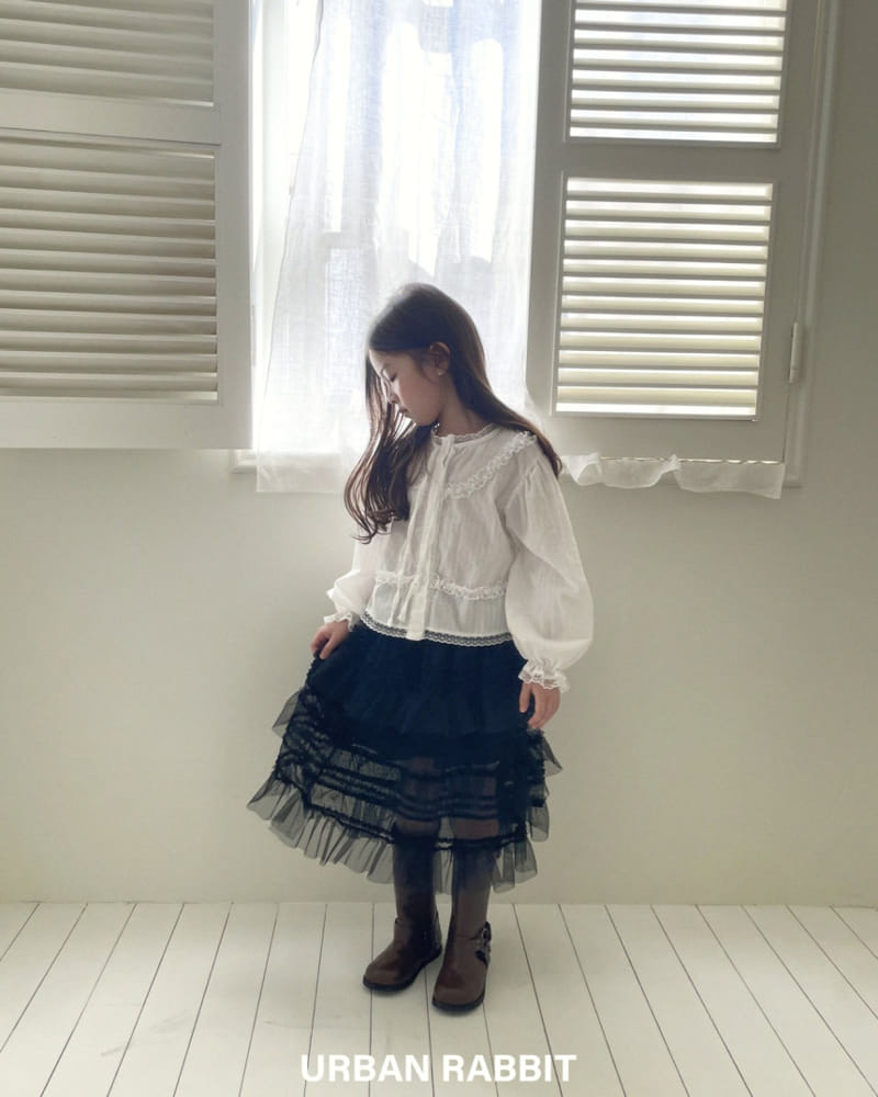 Urban Rabbit - Korean Children Fashion - #discoveringself - Lacell Lace Blanc - 7