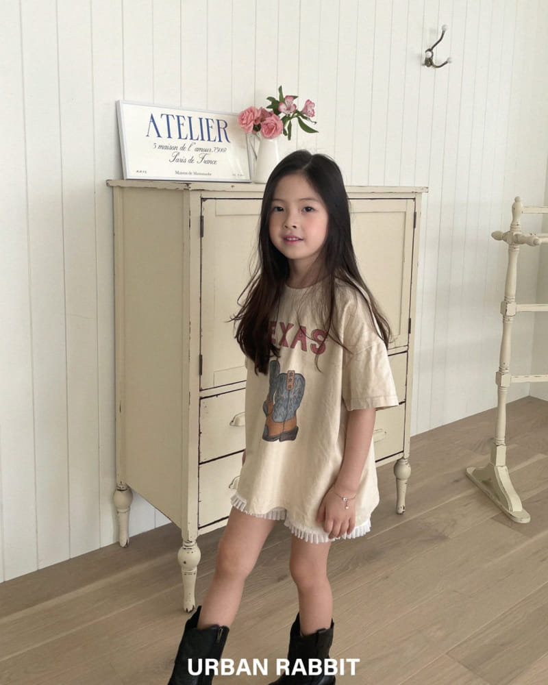 Urban Rabbit - Korean Children Fashion - #discoveringself - Texas Boots Tee - 3
