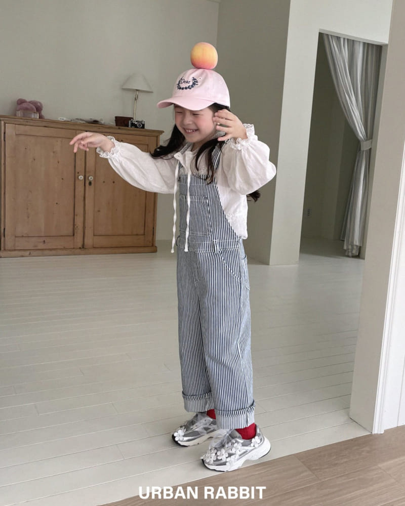 Urban Rabbit - Korean Children Fashion - #kidsstore - Babe Denim Overalls - 9
