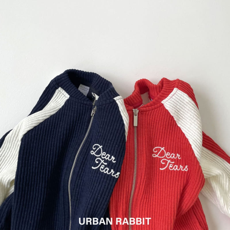 Urban Rabbit - Korean Children Fashion - #kidsstore - Raglan Color Zip Up