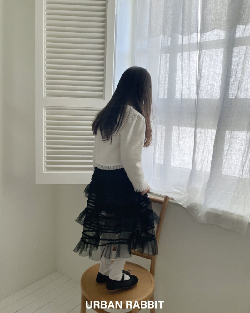 Urban Rabbit - Korean Children Fashion - #kidsstore - Vanilla Sha Skirt - 4