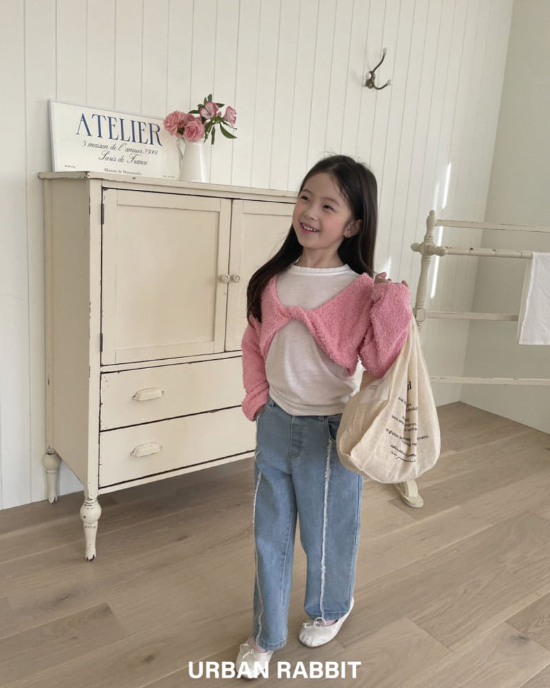 Urban Rabbit - Korean Children Fashion - #littlefashionista - Fringe Span Denim - 10