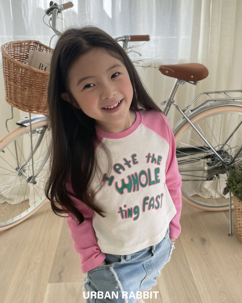 Urban Rabbit - Korean Children Fashion - #littlefashionista - Raglan Crop Tee - 6