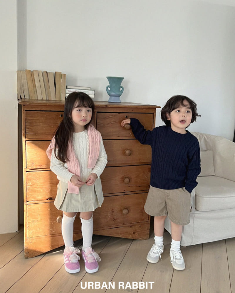 Urban Rabbit - Korean Children Fashion - #magicofchildhood - Cable Knit - 4