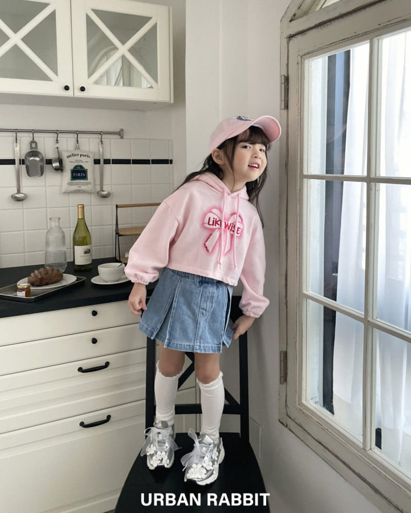 Urban Rabbit - Korean Children Fashion - #prettylittlegirls - Like Crop Hoody - 2