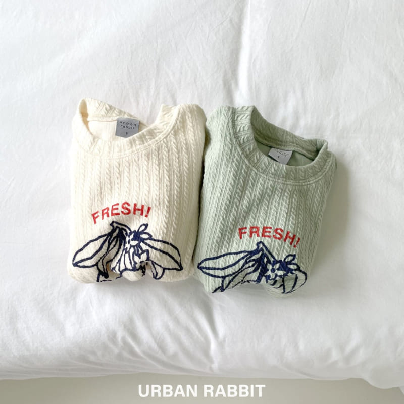 Urban Rabbit - Korean Children Fashion - #prettylittlegirls - Fresh Cable Sweatshirt