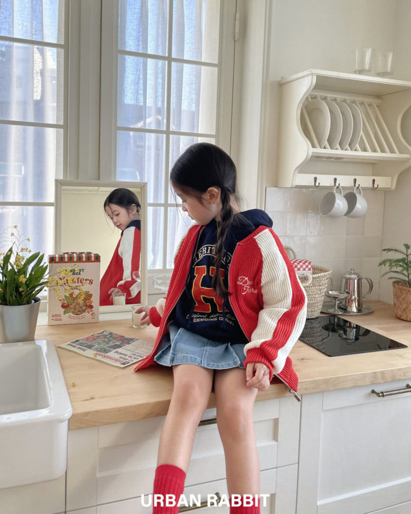 Urban Rabbit - Korean Children Fashion - #prettylittlegirls - Raglan Color Zip Up - 7