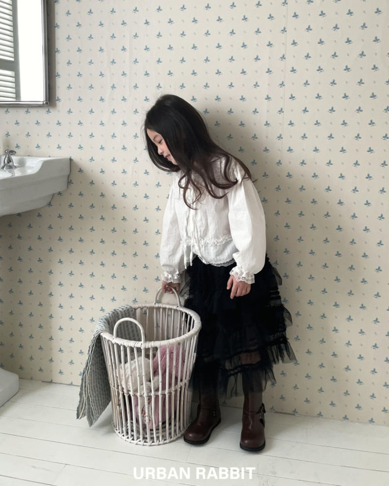 Urban Rabbit - Korean Children Fashion - #prettylittlegirls - Lacell Lace Blanc - 2