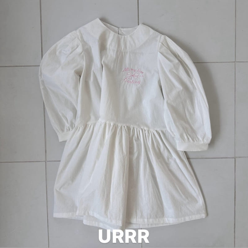 Urrr - Korean Children Fashion - #stylishchildhood - Plain One-Piece - 4