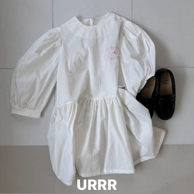 Urrr - Korean Children Fashion - #designkidswear - Plain One-Piece - 6