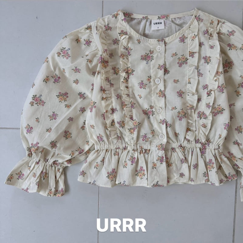 Urrr - Korean Children Fashion - #kidsshorts - Fore Frill Blouse - 2