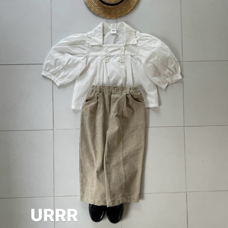 Urrr - Korean Children Fashion - #kidsstore - Olive Pants - 6
