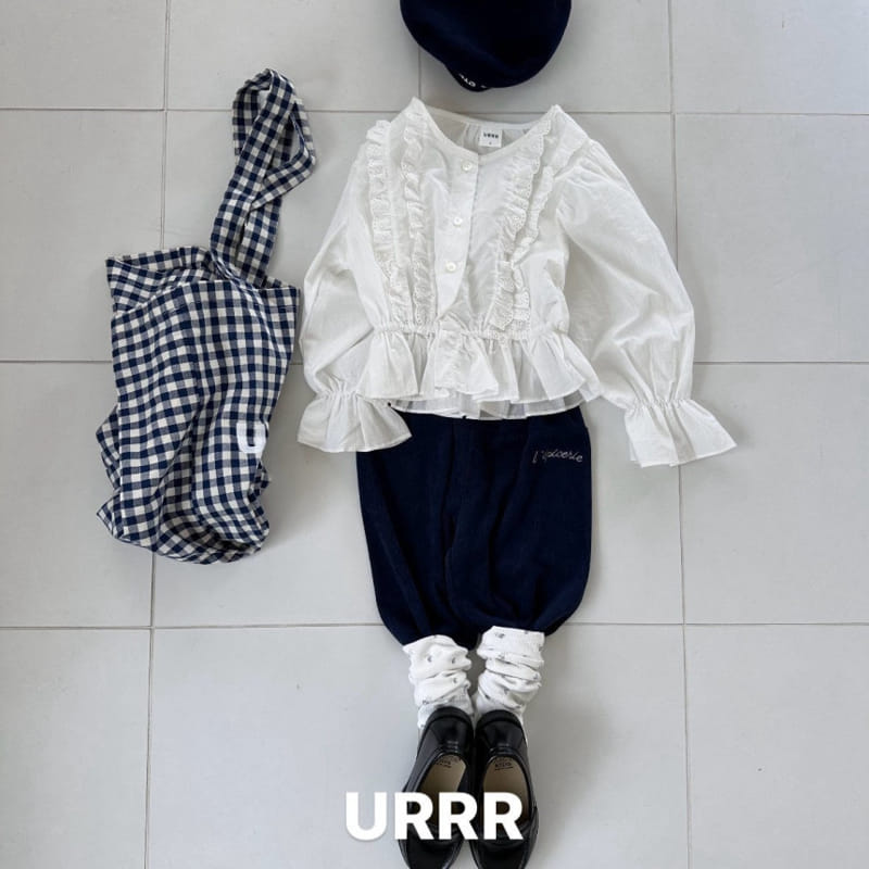 Urrr - Korean Children Fashion - #kidsstore - Fore Frill Blouse - 4