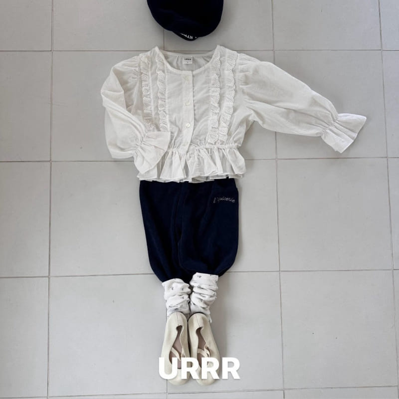 Urrr - Korean Children Fashion - #magicofchildhood - Fore Frill Blouse - 7