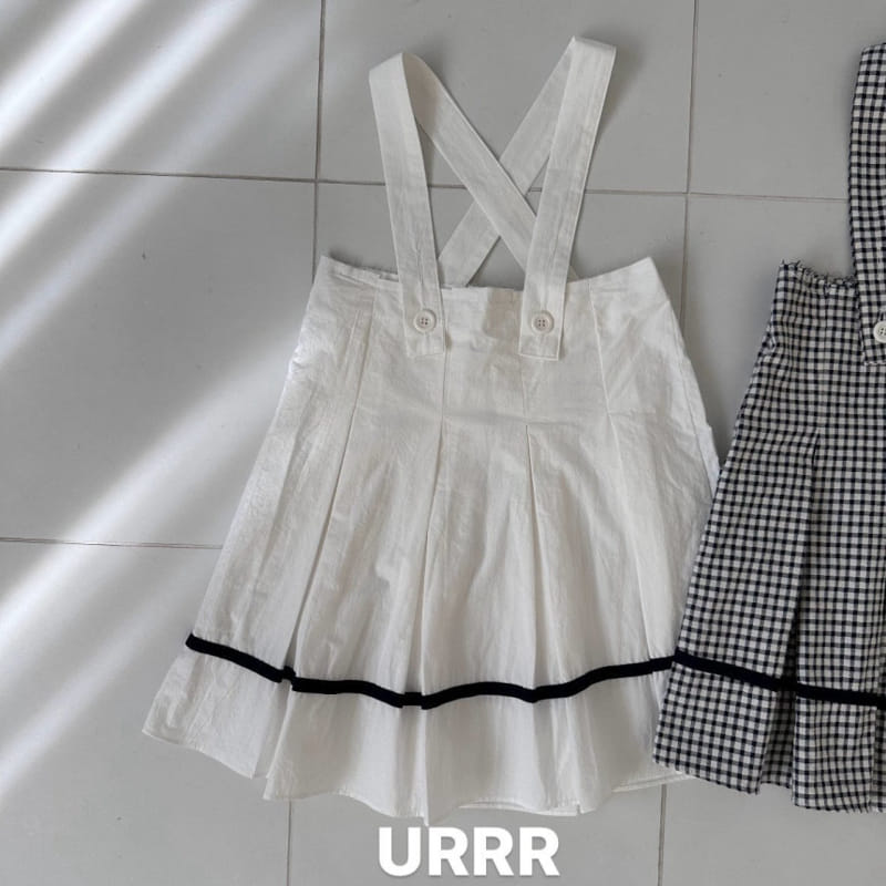 Urrr - Korean Children Fashion - #prettylittlegirls - Portland Dungarees Skirt - 3
