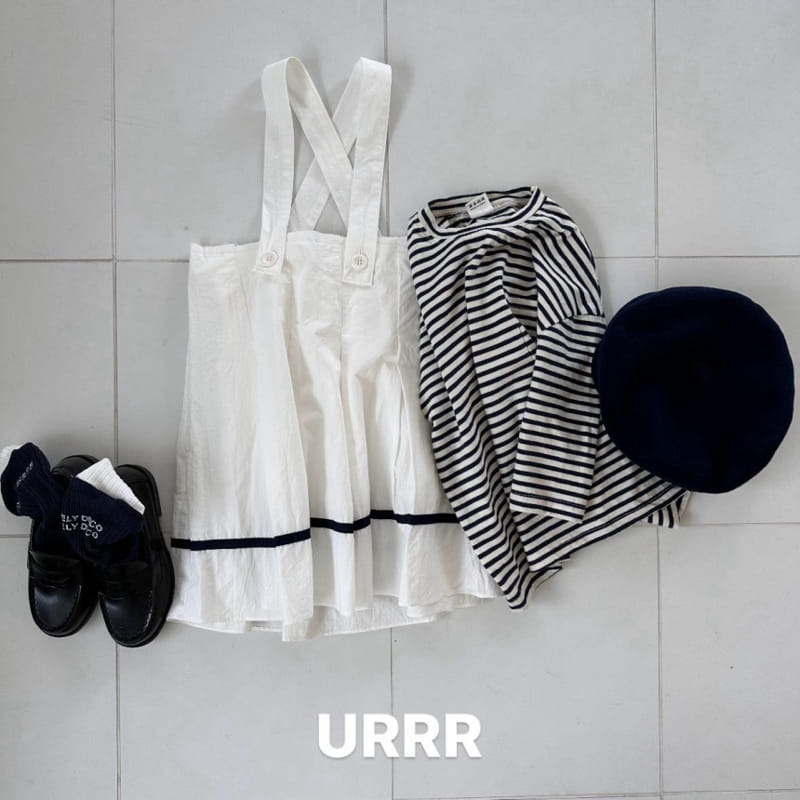 Urrr - Korean Children Fashion - #stylishchildhood - Portland Dungarees Skirt - 6