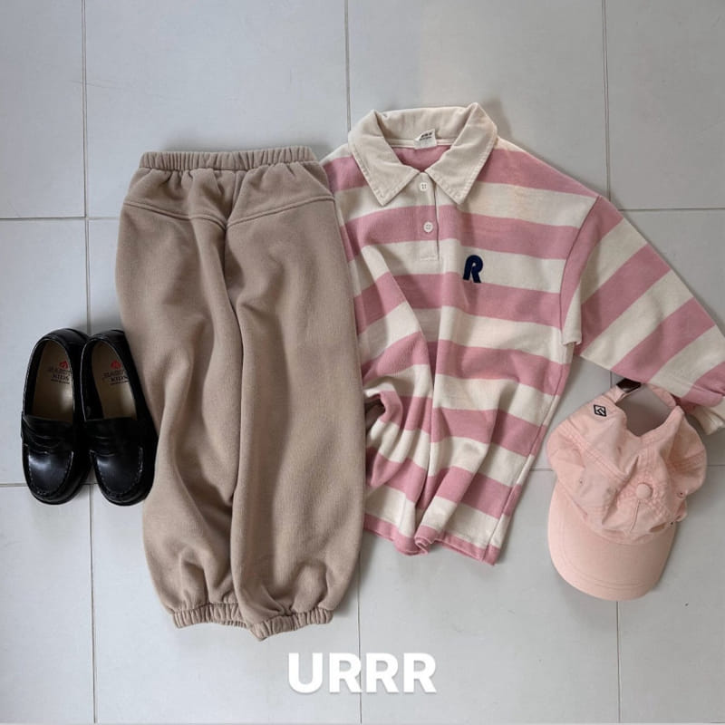 Urrr - Korean Children Fashion - #toddlerclothing - Retro Collar Tee - 4