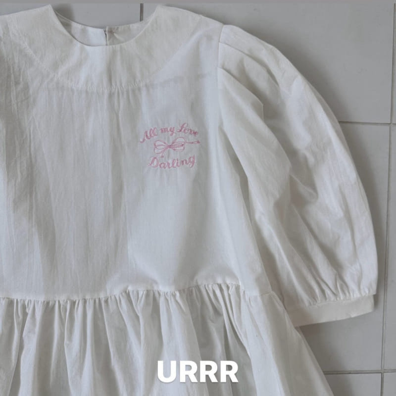 Urrr - Korean Children Fashion - #stylishchildhood - Plain One-Piece - 3