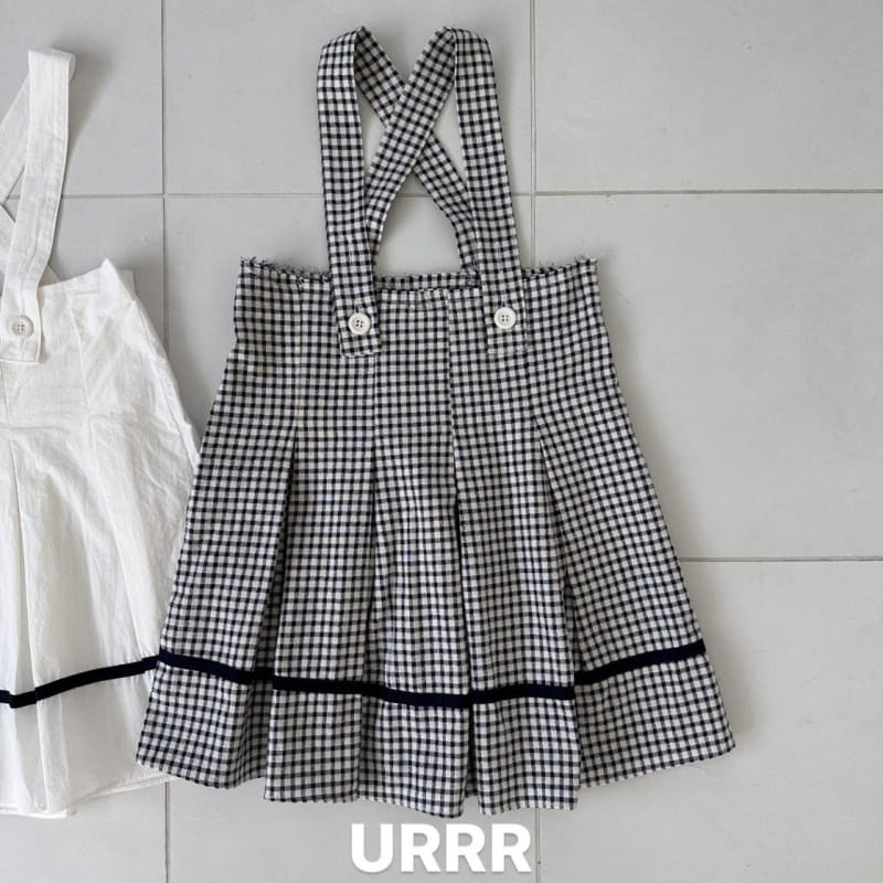 Urrr - Korean Children Fashion - #prettylittlegirls - Portland Dungarees Skirt - 4