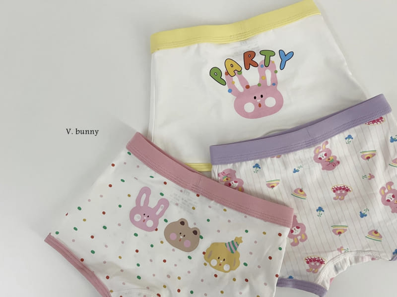 V Bunny - Korean Children Fashion - #kidsshorts - Party Underwear - 3