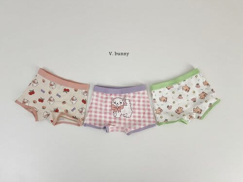 V Bunny - Korean Children Fashion - #kidsstore - Ribbon Rabbit Underwear