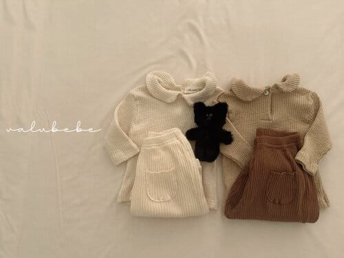 Valu Bebe - Korean Baby Fashion - #babyboutique - Rib Collar TEE