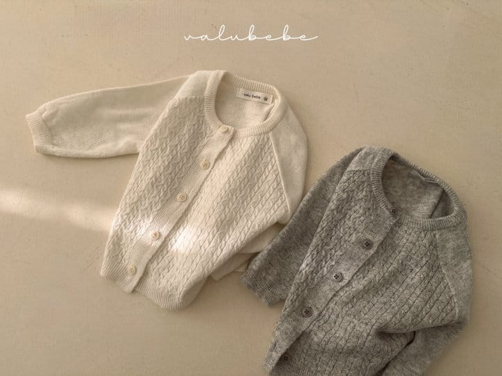 Valu Bebe - Korean Baby Fashion - #smilingbaby - Soft Knit Cardigan - 4