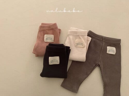 Valu Bebe - Korean Baby Fashion - #babyboutique - Rib Leggings - 3