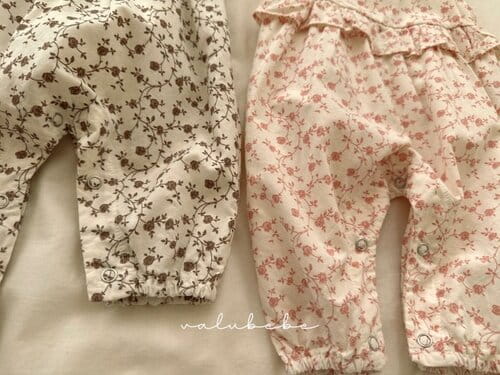 Valu Bebe - Korean Baby Fashion - #babyboutique - Rose Frill Body Suit - 9