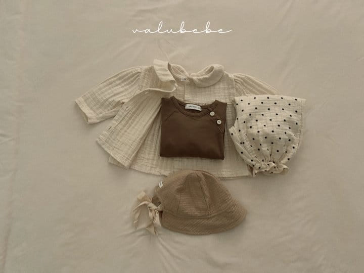 Valu Bebe - Korean Baby Fashion - #babyboutiqueclothing - Circle Shirring Blouse - 5