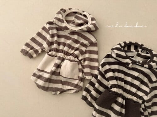 Valu Bebe - Korean Baby Fashion - #babyboutiqueclothing - ST Hoody Body Suit - 9