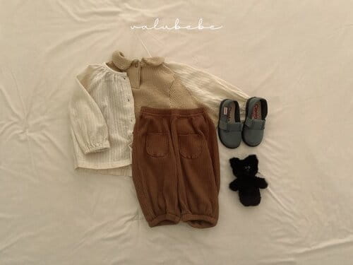 Valu Bebe - Korean Baby Fashion - #babyboutiqueclothing - Rib Collar TEE - 3