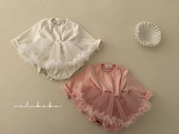 Valu Bebe - Korean Baby Fashion - #babyboutiqueclothing - Sha Sha Shirring Body Suit - 2