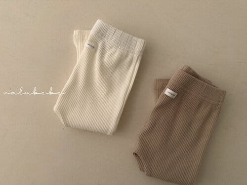 Valu Bebe - Korean Baby Fashion - #babyboutiqueclothing - Basic Rib Leggings - 6