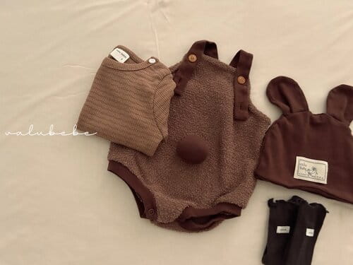 Valu Bebe - Korean Baby Fashion - #babyboutiqueclothing - Button Piping Tee - 2