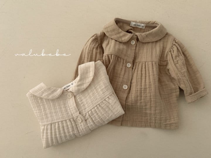 Valu Bebe - Korean Baby Fashion - #babyclothing - Circle Shirring Blouse - 6