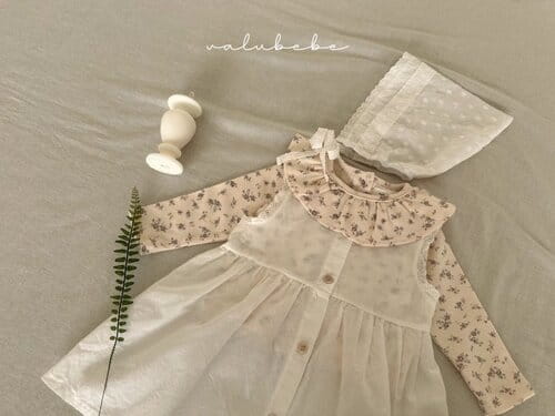 Valu Bebe - Korean Baby Fashion - #babyclothing - Flower Frill Tee - 8
