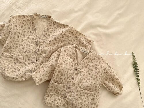 Valu Bebe - Korean Baby Fashion - #babyclothing - Flower Cardigan - 7